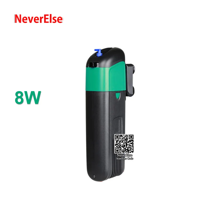8W Pump 9W UV Lamp УФ стерилизатор 3-в-1 аквариумная лампа, получившая сертификат Европейского фильтр насос для циркуляции воды+ воздушное охлаждение увеличить+ УФ бактерицидная функция стерилизации, аквариум УФ-лампа - Цвет: 8W Pump 9W UV Lamp
