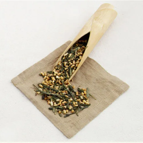Коричневый Рис Зеленый Чай 500 г Премиум Генмайча Сенча Органического