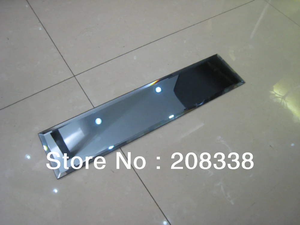 Разрезанная по размеру зеркальная плитка зеркало для ванной (скошенный край и