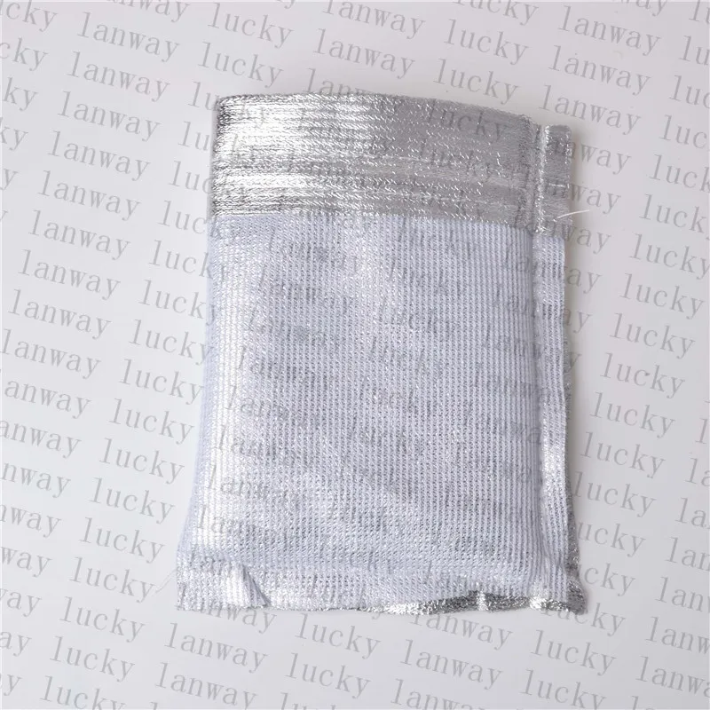 

Hot Sale 7x9cm/9x12cm 100 pcs/bag Gold/Silver Jewelry Packaging Drawable Organza Bags,Gift Bags & Pouches,Jewelry Packing Bags