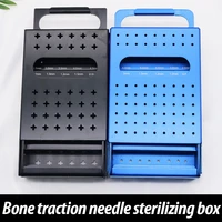 bone traction needle disinfection box kirschner needle storage box high temperature and high pressure disinfection box