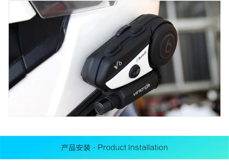 Vi moto V6 moto rcycle домофон Bluetooth шлем гарнитура BT переговорные moto Intercomunicador+ мягкий микрофон