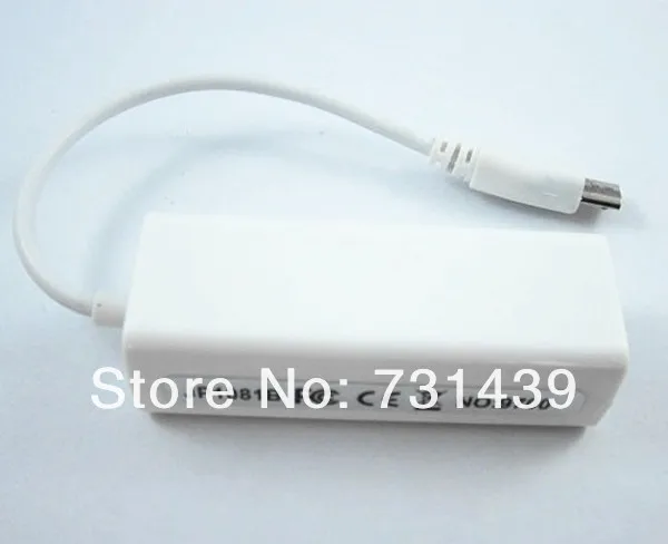 1 шт. адаптер для сетевого кабеля Ethernet RJ45 Micro USB 2 0 5 Pin 10/100 м|pin connector|cable pinpin pin |