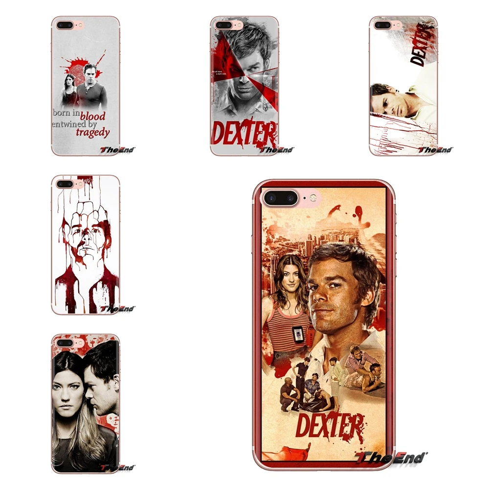 Dexter Morgan blood cross For Xiaomi Redmi 4A S2 Note 3 3S 4 4X 5 Plus 6 7 6A Pro Pocophone F1 Soft Transparent Shell Covers |