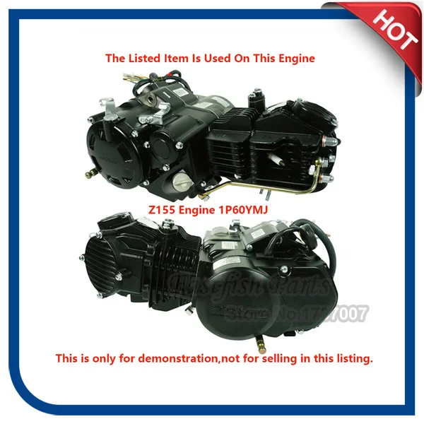Подвижные шестерни для питбайка Zongshen Z155 код № 1P60YMJ 150cc 160cc| |