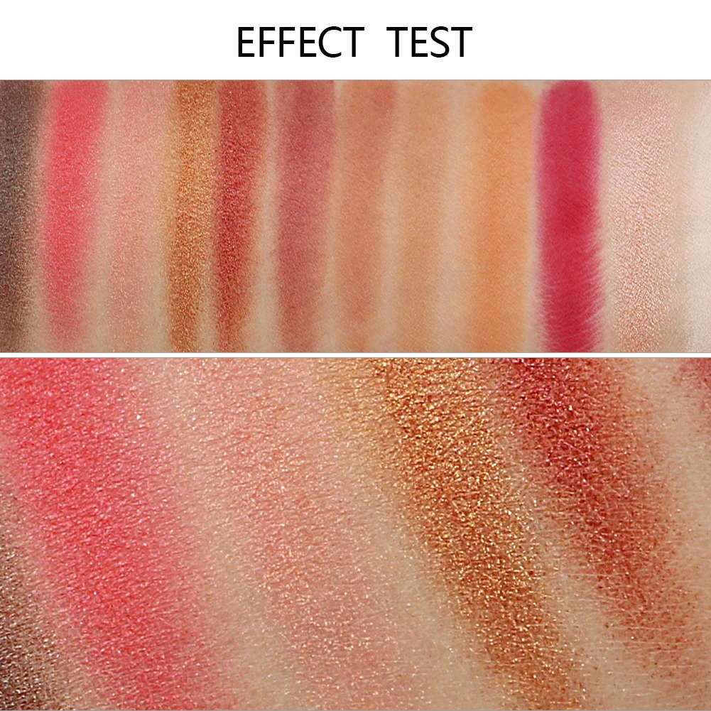 12 Color Eyeshadow Palette Matte Earth Color Long Lasting Eye Shadow Powder Makeup Palette Waterproof Cosmetics