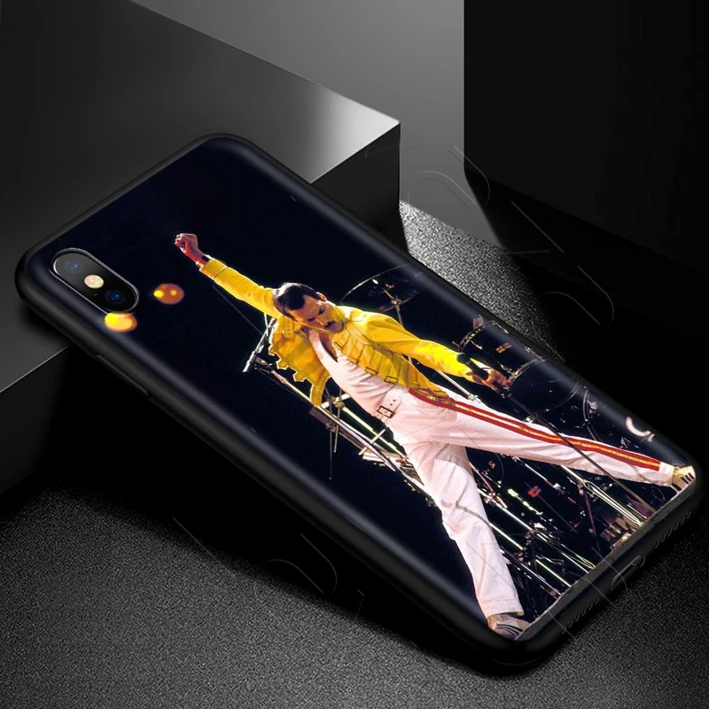 Lavaza Freddie Mercury Queen Band чехол для iPhone 11 Pro XS Max XR X 8 7 6 6S Plus 5 5s se |
