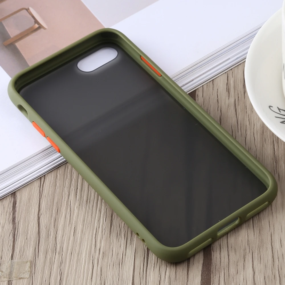 TOTU дизайн ударопрочный ТПУ + PC чехол для iPhone 8 8Plus 7 7Plus защитный мобильного