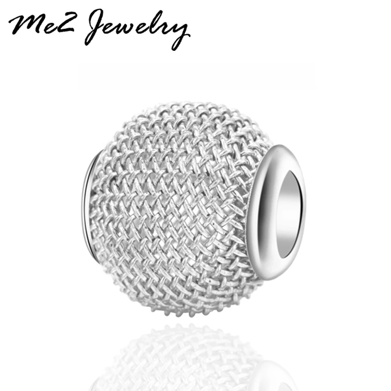 Новинка Летний стиль сетчатые бусины европейские Очаровательные бусы подходят