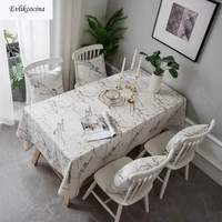 free shipping white marble tablecloth table cover mantel de mesa multifunction printed cloth nappe nape de table basse