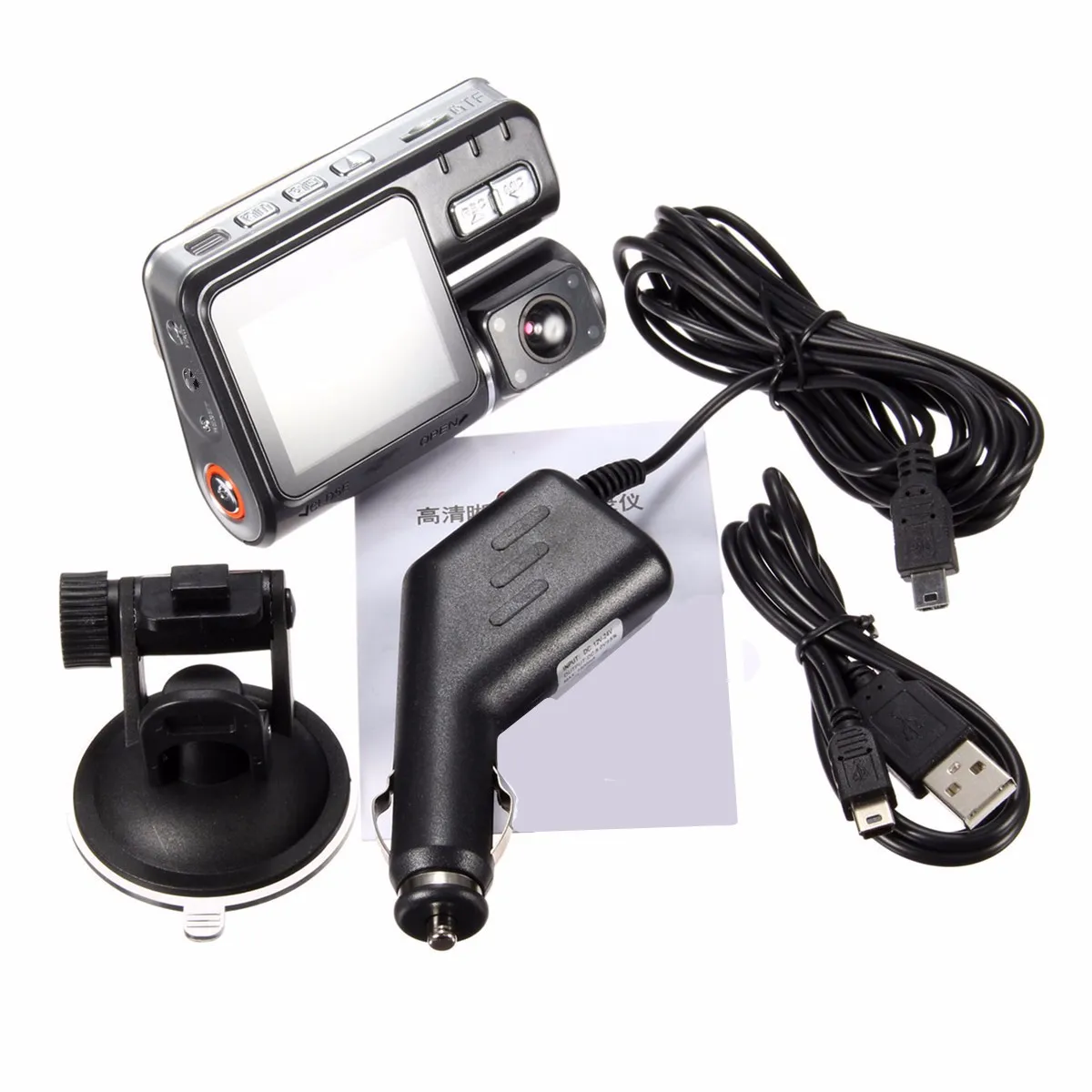 RVIOLON 2 0 дюймов 120 градусов HD автомобиль DVR камера видеорегистратор фронтальная