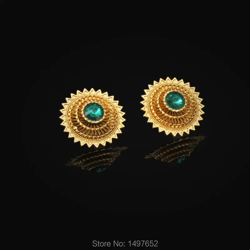 Новое поступление 5 шт. комплекты ювелирных украшений для свадьбы/Позолоченные