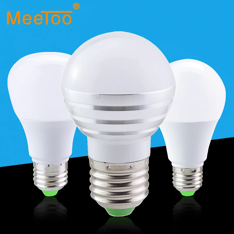 AC110V/220 V E27 RGBW Светодиодная лампа 5W Bluetooth 4 0 умная освещения/пульт дистанционного