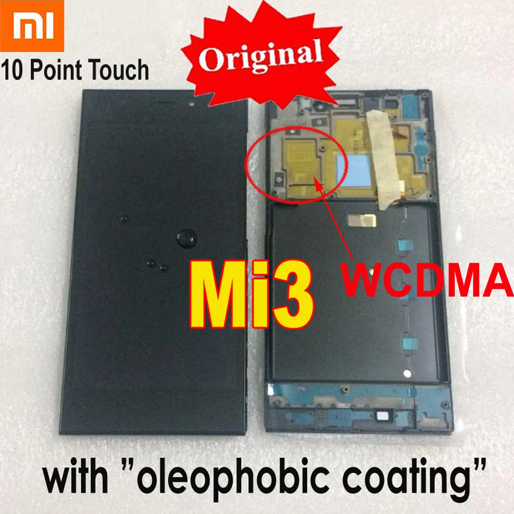 Оригинальный Новый Лучший ЖК-экран для Xiao mi 3 M3 кодирующий преобразователь