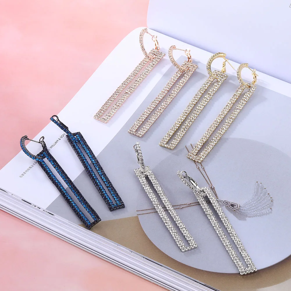 Женские Геометрические серьги-подвески IPARAM золотистые/Серебристые