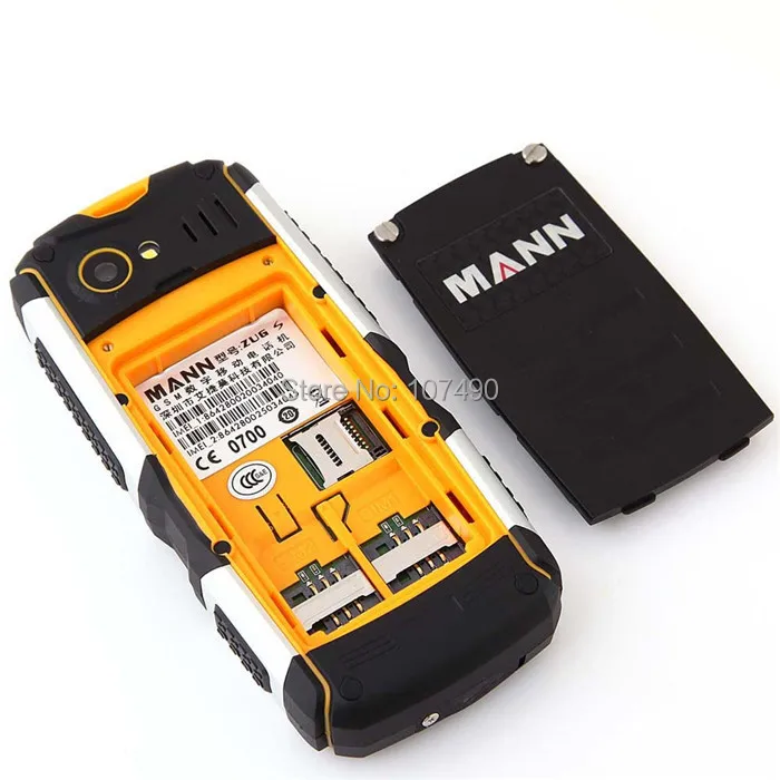 Original Mann ZUG S ip67 Mobile phone 2.0 inch Waterproof Dustproof Shockproof Rugged Outdoor Old Man Russian PK 3 | Мобильные