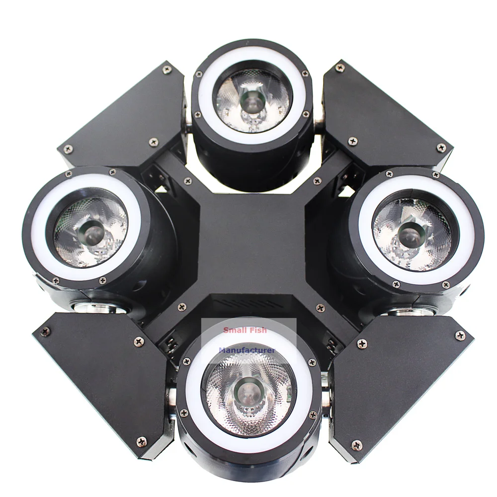 4X60W светодиодный светильник RGBW 4 в 1 моющийся s DMX512 с движущейся головкой SMD5050