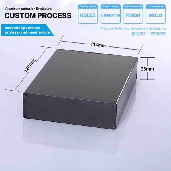 114*33*150 мм Алюминиевый металлический чехол может быть тиснением|box can|box boxbox aluminium |