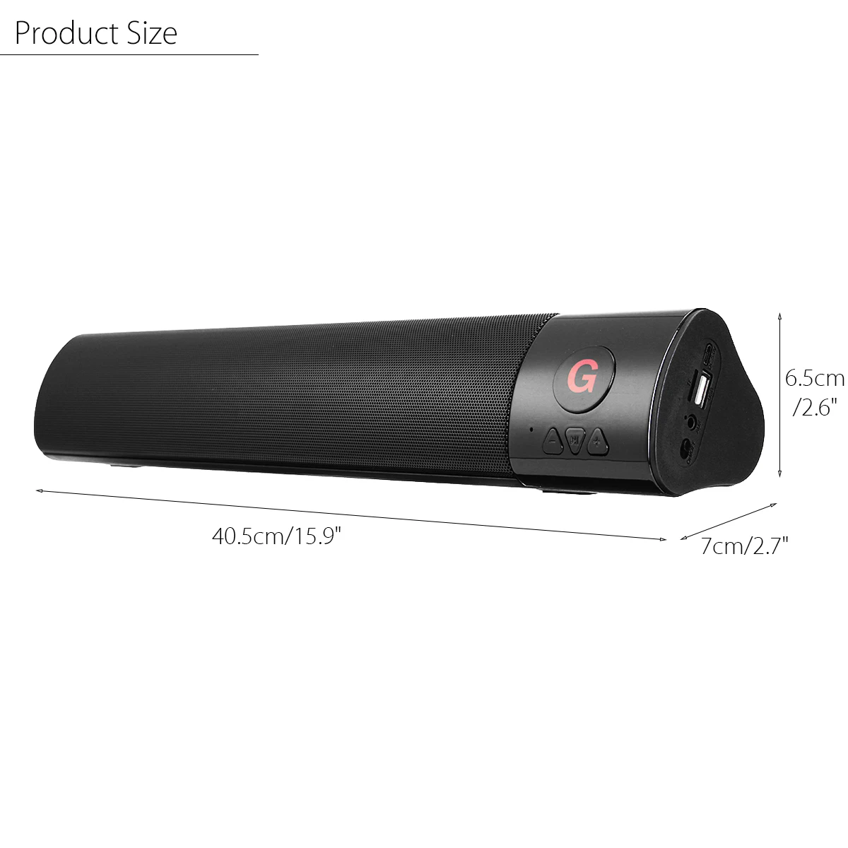 Портативный беспроводной bluetooth динамик Саундбар 3D стерео объемный HIFI сабвуфер FM TF Aux USB tv Home Theate динамик