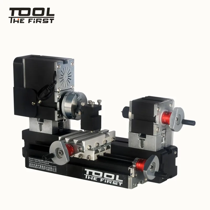 Thefirsttool TZ8000MZ 8 в 1 BigPower 60 Вт мини металлический комплект токарного станка с лук Arm 12000 об/мин Дети DIY инструмент образование лучший подарок