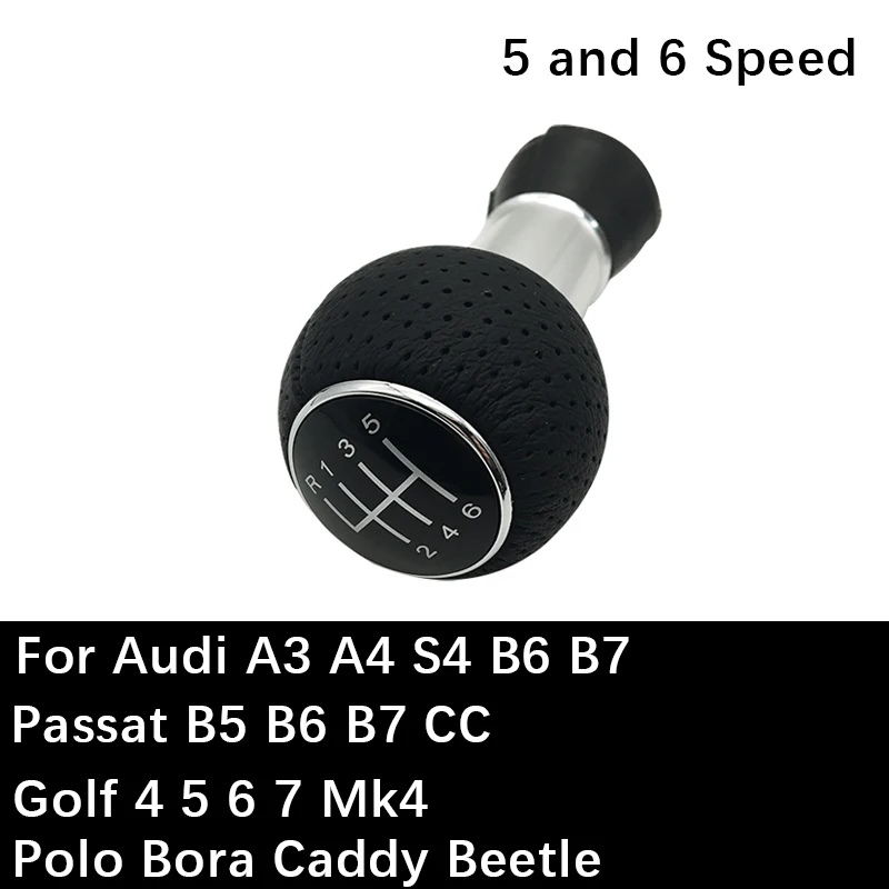 12 мм ручка переключения передач для автомобиля Audi A3 A4 S4 B6 B7 Passat B5 CC Golf 4 5 6 7 Mk4 Polo Bora