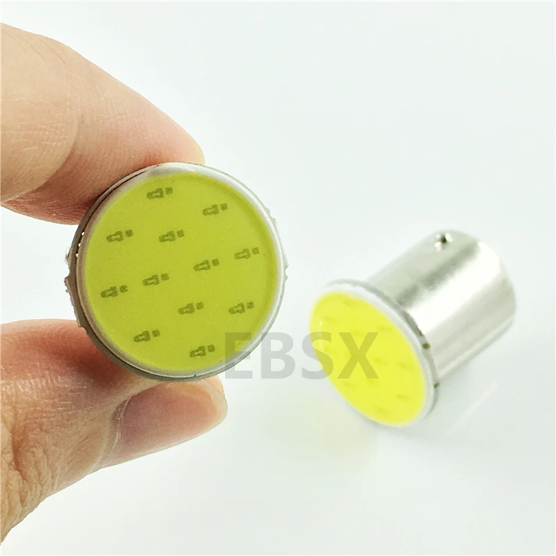 EBSX 10 шт. грузовик 24V S25 1156 BA15S P21W 1157 BAY15D P21/5W COB 12 SMD белый красный авто сигнал заднего
