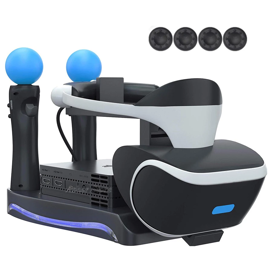 Контроллер PS4 PSVR Move зарядное устройство подставка дисплей для хранения