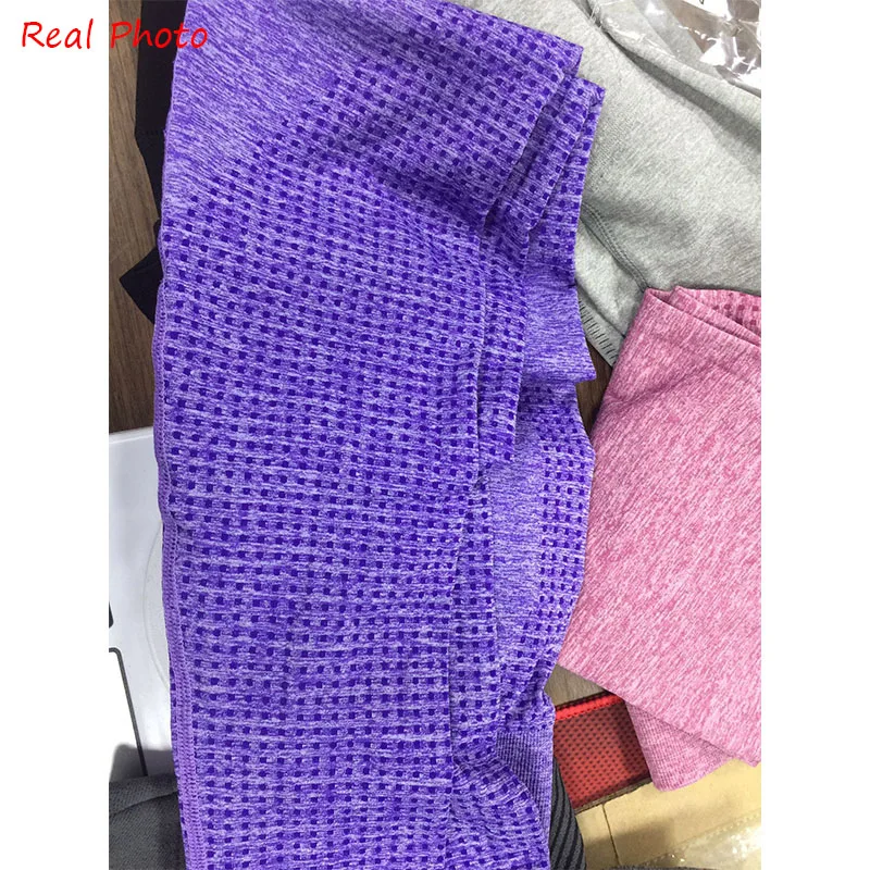 Йога женские брюки леггинсы спортивный Для женщин спортивные штаны с высокой