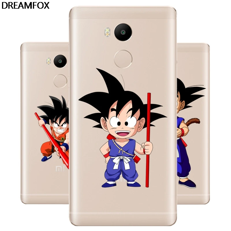 DREAMFOX L578 Dragon Ball Мягкий ТПУ силиконовый чехол для Xiaomi Redmi Note 3 4 5 Plus 3S 4A 4X 5A Pro Global |