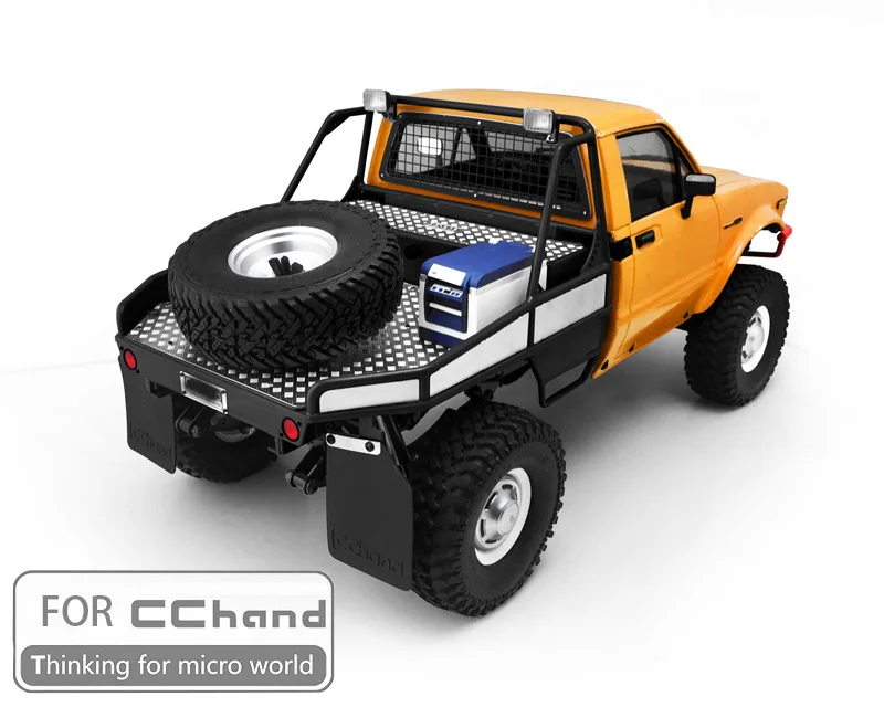 Металлическое заднее ведро для CChand RC4WD 1/10 TF2 Mojave RC автомобиль игрушка|Детали и