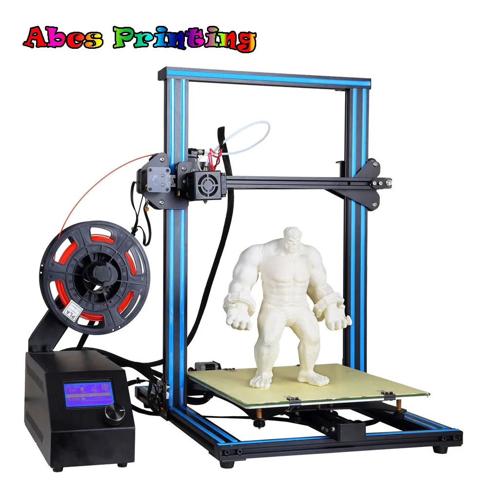 Лучшая продажа A10S 3D принтер обновление двойной оси Z стержень Impressora с PLA нити|3D