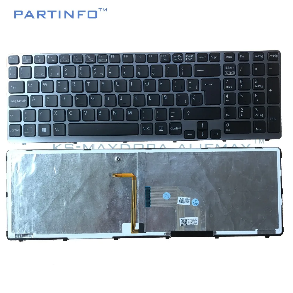 

New orig Laptop parts for SONY VAIO SVE15 SVE-15 SVE151 SVE1511 SVE171 SVE1712 SVE1713 black SP backlit keyboard V133946DK3SP