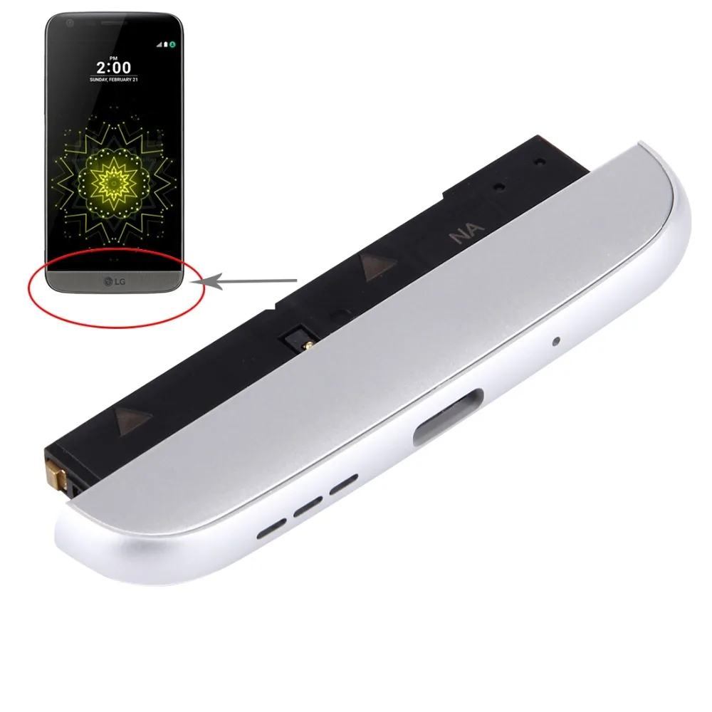 Нижний (зарядная док-станция + микрофон динамик звонка) модуль для LG G5/H840/H850