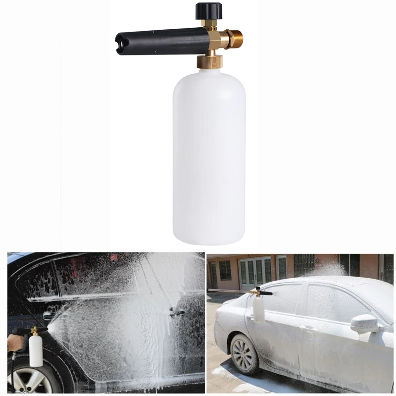 1L High Pressure Foam Wash Gun Car Washer Threaded Hole 1/4&quot Quick Connector Auto Cleaning Washing Accessories | Автомобили и