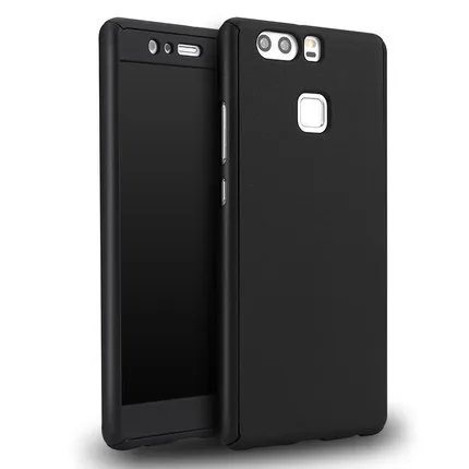 360 Полное покрытие PC чехол для huawei P20 Pro Lite P8 P9 P10 рlus mate 10 20 Матовые чехлы Y6 Y7 Y8 Y9 2018 2019