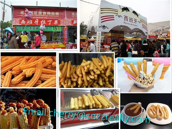 

Manual churros maker Fried dough sticks 5L churro making filling machine