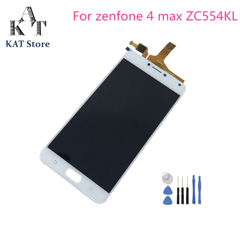 Сенсорный ЖК экран KAT 5 дюйма для ASUS zenfone 4 max ZC554KL дисплей в сборе лучшее