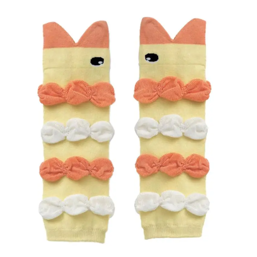 leg warmers Прямая поставка; Новинка; 1 пара; зимние хлопковые гетры с героями мультфильмов; носки для малышей; Детские Наколенники; гетры для малышей; Детские наколенники - Цвет: leg warmers