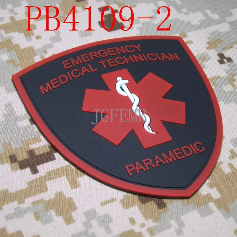 Аварийный медицинский техник фельдшер тактический боевой дух военный Красный Крест 3D ПВХ