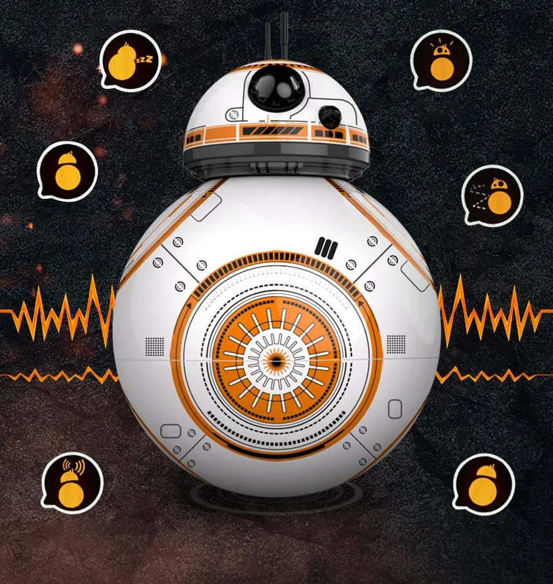 Классический RC робот BB8 BB 8 пульт дистанционного управления интеллигентая (ый)