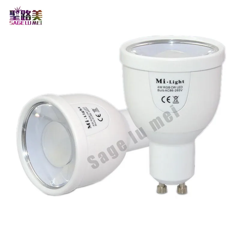 Светодиодный светильник Mi light WIFI GU10 1 6 миллиона меняющихся цветов с регулируемой