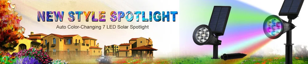 T-SUNRISE прожектор на солнечных батареях 10 Вт внешнее уличное освещение RGB Водонепроницаемый IP65 Светодиодный прожектор с Панели солнечные светодиодный прожекторы садовые лампы