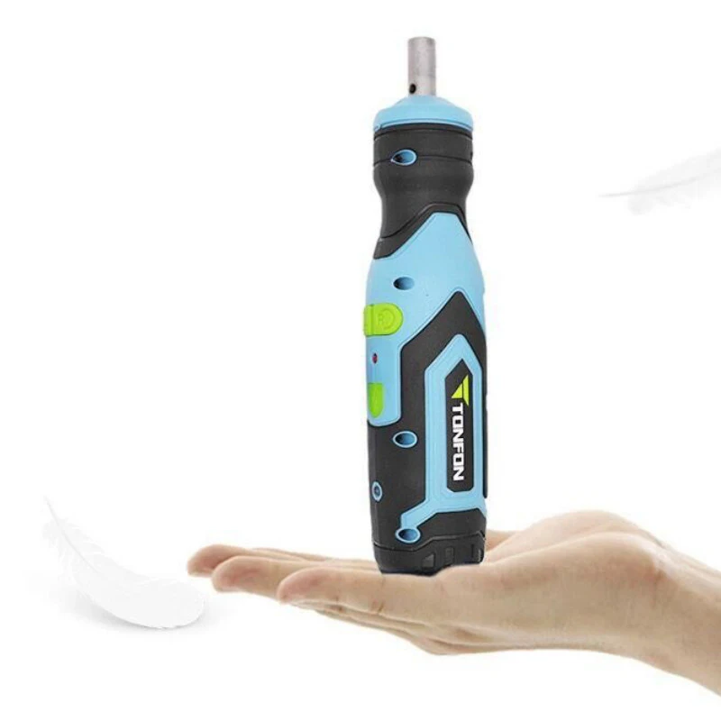 Tonfon 3,6 V электрическая отвертка, набор, USB перезаряжаемая, умная, беспроводная, электрическая отвертка, ручка с 32+ 1 бит, набор, Новинка