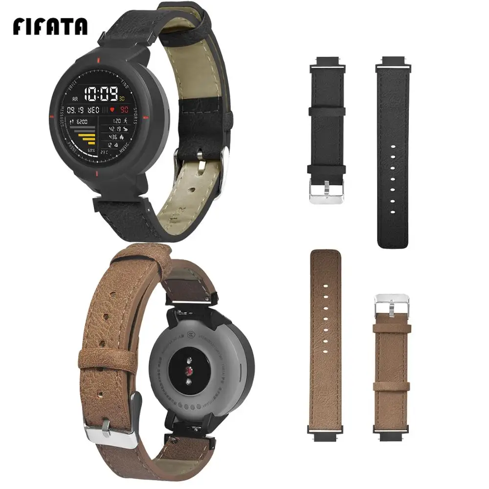 FIFATA Smartwatch Band Leather Strap For Huami Amazfit Verge 3 Smart Fitness Watchband Business Bracelet Smart Watch Accessories
FIFATA Smartwatch Band Leather Strap For Huami Amazfit Verge 3 Smart Fitness Watchband Business Bracelet Smart Watch Accessories