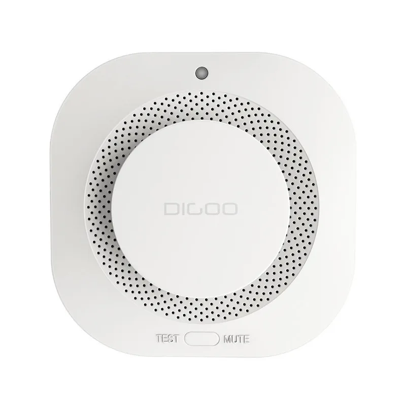 DIGOO DG-SA01 Детектор дымовой тревоги независимый фотоэлектрический датчик дыма Дистанционное оповещение работа с HOSA Хама системы сигнализации