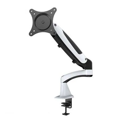 DL-GM112FC SILVER DL-GM112FC 10-2" Воздушный пресс газовая стойка наклон Настольный ЖКД крепление Поворотный монитор Настольный кронштейн экран Настольная полка с зажимом - Цвет: DL-GM112FC SILVER