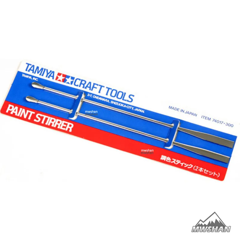 

Tamiya 74017 Model Paint Stirrer (2Pcs/Set) Hobby Painting Tools Accessory DIY