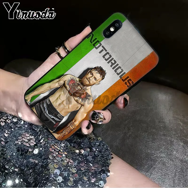 Мягкий чехол для телефона Yinuoda Conor McGregor с изображением ирландского истребителя