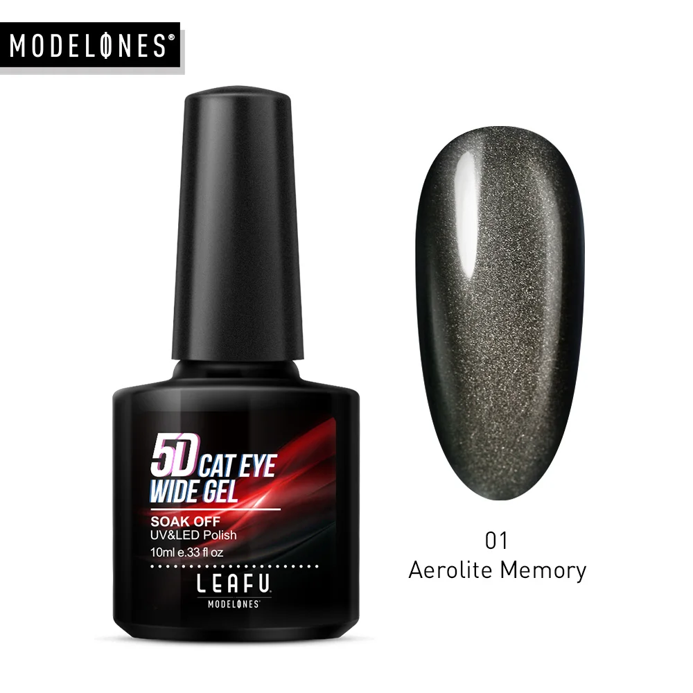 Leafu Modelones 5D Cay Eyes Led Гель-лак для ногтей новейший Магнитный УФ-гель для ногтей Полупостоянный Гибридный лак УФ Гель-лак для ногтей - Цвет: 1