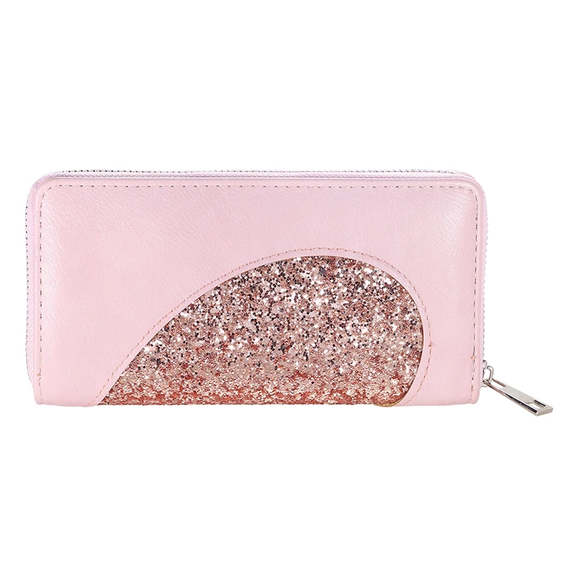 Популярный женский кошелек из искусственной кожи длинный брендовый Кошелек для